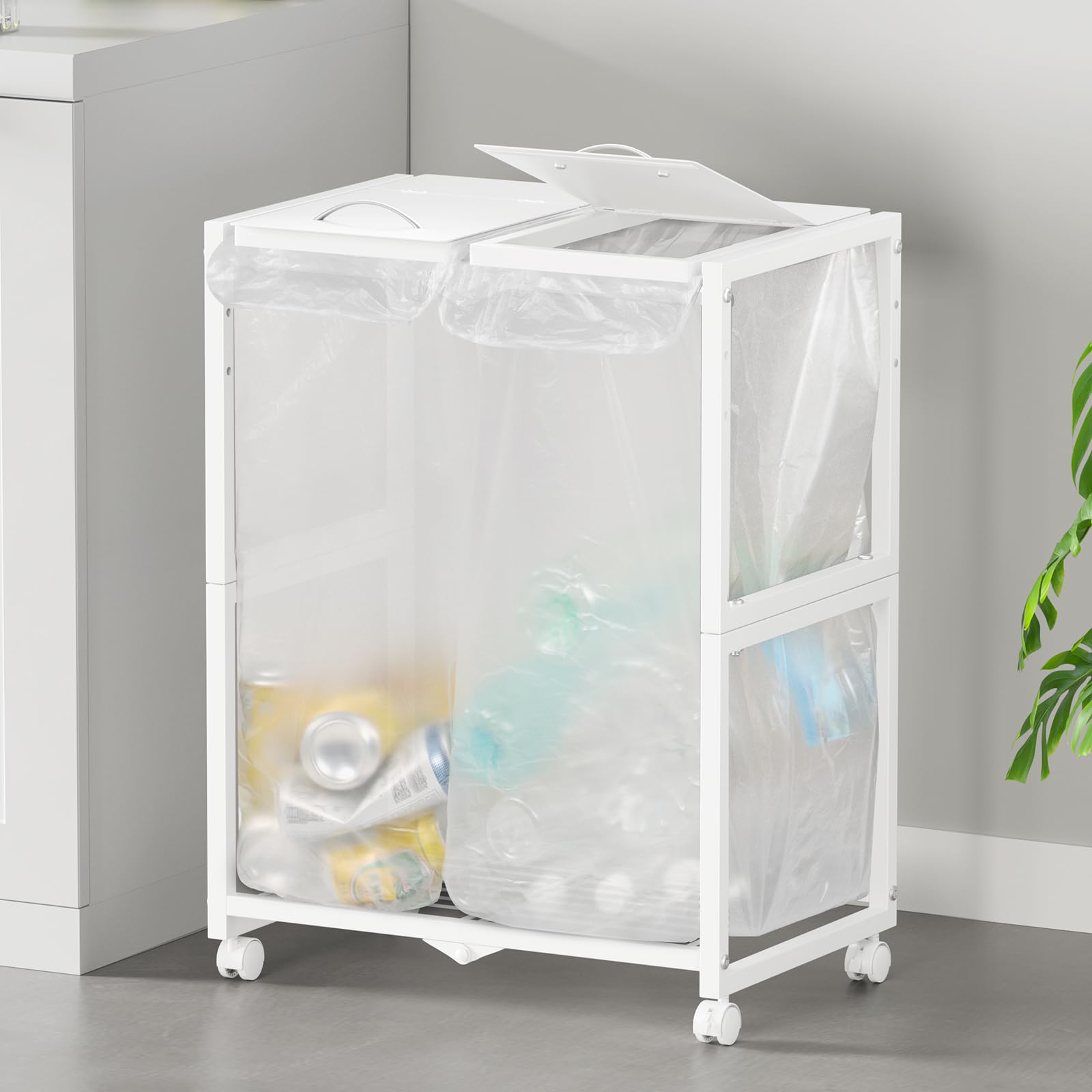 Amazon｜TTWO ゴミ袋ホルダー 45L×2分別 平袋・U型袋両対応 ダスト